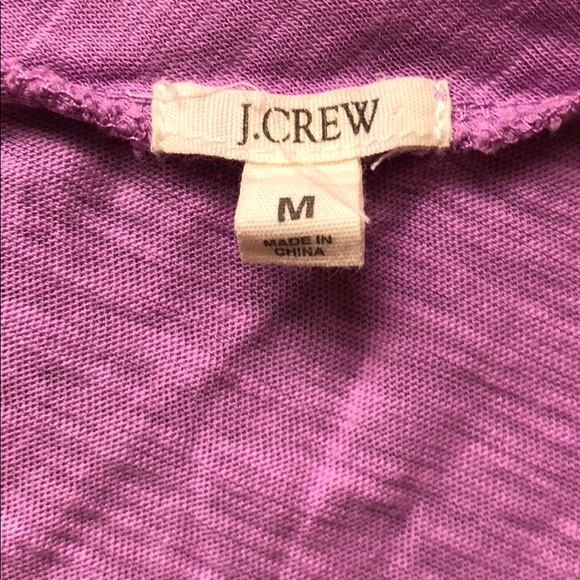 JCrew feather weight cotton 3/4 tee - Picture 3 of 6